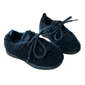 Allbirds Smallbirds Wool Runners Fluff Black Sneakers Toddler Size 8 T8